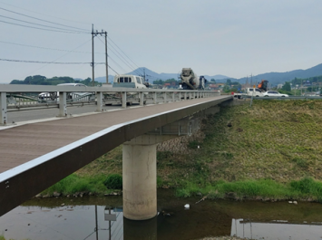 송정교 인도설치